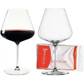Spiegelau Burgundergläser + Poliertuch Definition 960 ml Set van 2