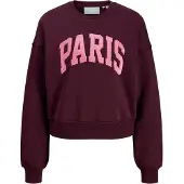 JJXX Sweatshirt 'JXTATUM' lichtroze / wijnrood