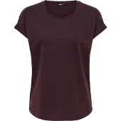 ONLY Shirt 'ONLMonster' donkerrood