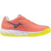 Mizuno Wave Enforce Court 2 Shoes Oranje EU 40 Vrouw