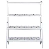 Saro Aluminium planken met kunststof roosters, afmetingen 475x532 mm