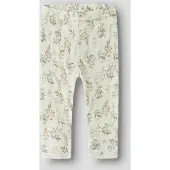 Name it Leggings 'NBFWang' olijfgroen / pastelgroen / rosa / natuurwit
