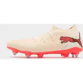 Puma Future 9 Match IJzeren-Nop Voetbalschoenen (SG) Gebroken Wit Zwart Roze