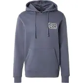 Billabong Sweatshirt 'FOUNDATION' smoky blue / lichtblauw / mosterd / wit