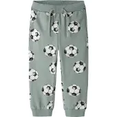 Name it Broek 'NMMLOUIE' jade groen / zwart / wit