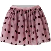 Name It Mini Rok 'NMFNAGINA' donkerbruin / orchidee