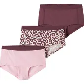 Name it Onderbroek beige / rosa / merlot