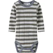 Name it Rompertje/body navy / wit