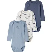 Name it Rompertje/body saffier / lichtblauw / mintgroen / offwhite