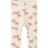 Name it Leggings 'NBMLorens' beige / crème / lichtbruin