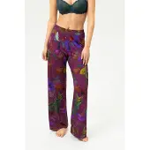 Mey Lange broek Serie Cosmic Garden Crushed Berry | Maat XL
