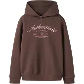 Name it Sweatshirt 'NKFNikolisa' bruin / lichtroze