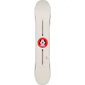 Burton - Snowboards - Process Flying V Good Dog 2027 voor Heren van Hout - Maat 155 cm - Rood