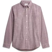 Tommy Hilfiger Overhemd wijnrood / wit