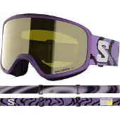 Salomon Lumi Access, skibrillen, junior, paars