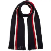 Tommy Hilfiger Sjaal navy / kersrood / wit