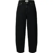 Selected Jeans 'SLWBARREL BEA-KORI' black denim