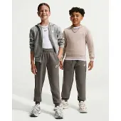 Nike Sportswear Club Fleece Joggingbroek Kids Donkergrijs Wit