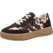 Tamaris Sneakers laag chocoladebruin / donkerbruin / wit