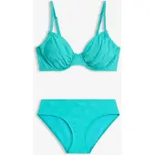 Bonprix Beugel bikini van gestructureerde stof (2-dlg. set) maat 46 (90)