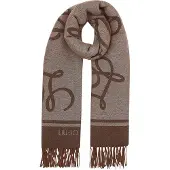 Liu Jo Sjaal beige / chocoladebruin