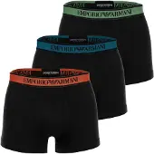 Emporio Armani Boxershorts saffier / lichtgroen / oranjerood / zwart