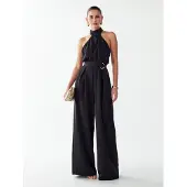 BWLDR Jumpsuit 'Crest' zwart