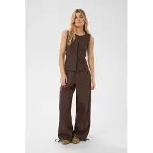 Saint tropez Bodywarmer 'Genny' mokka