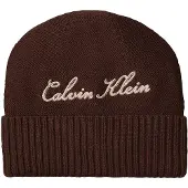 Calvin Klein Muts ecru / chocoladebruin