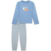 Schiesser Nachtkledij ' Nightwear ' lichtblauw