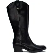 Refresh Dames Laarzen 176147 zwart (37), 5 tot 8 cm, Ritssluiting, Casual 17614701-NEGRO