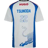HUGO BOSS Heren Tsunoda Handtekening Jersey T-shirt (Wit)