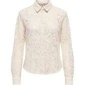 ONLY Onlbirun Overhemd Dames Grijs S