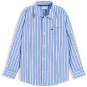 Tommy Hilfiger Overhemd lichtblauw / donkerrood / wit