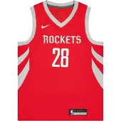 Nike Harden Houston Rockets basketbalshirt voor kinderen (Universiteitsrood)