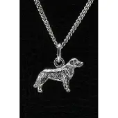 MOOYE ® - Collectie Zilveren Havawart ketting hanger - klein