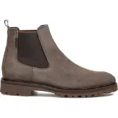 Floris van Bommel SFM-60018 Wijdte G+ Chelsea boots | Maat 9 Heren Taupe