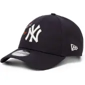 New Era Pet grijs / oranje / black denim / wit
