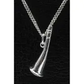 MOOYE ® - Collectie Zilveren Scheepstoeter ketting hanger