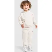 Nike Open Hem Hoodied Tracksuit Infant, beige
