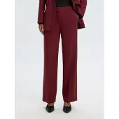 Selected Pantalon 'SLFRita' bordeaux