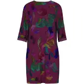 Mey Slaapshirt Serie Cosmic Garden Crushed Berry | Maat M