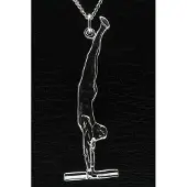 MOOYE ® - Collectie Zilveren Turner brug ketting hanger