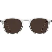 Tommy Hilfiger Heren Transparante Zonnebril (Kristal)