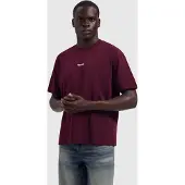 Pure Path Heren Polo's & T-shirts Tree Of Life - Bordeaux - Maat XL