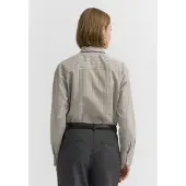 Bugatti Damen Gestreepte blouse van katoenmix