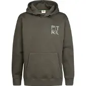 Petrol Industries hoodie met backprint - antraciet Sweater Grijs Backprint - maat 164