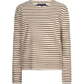 Red Button Rb terry stripe espresso