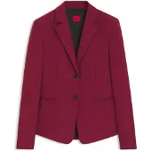 HUGO Slim-fit blazer van stretchmateriaal
