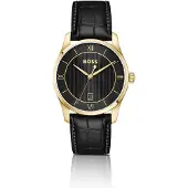 BOSS Principle Prestige horloge met zwarte gestructureerde wijzerplaat